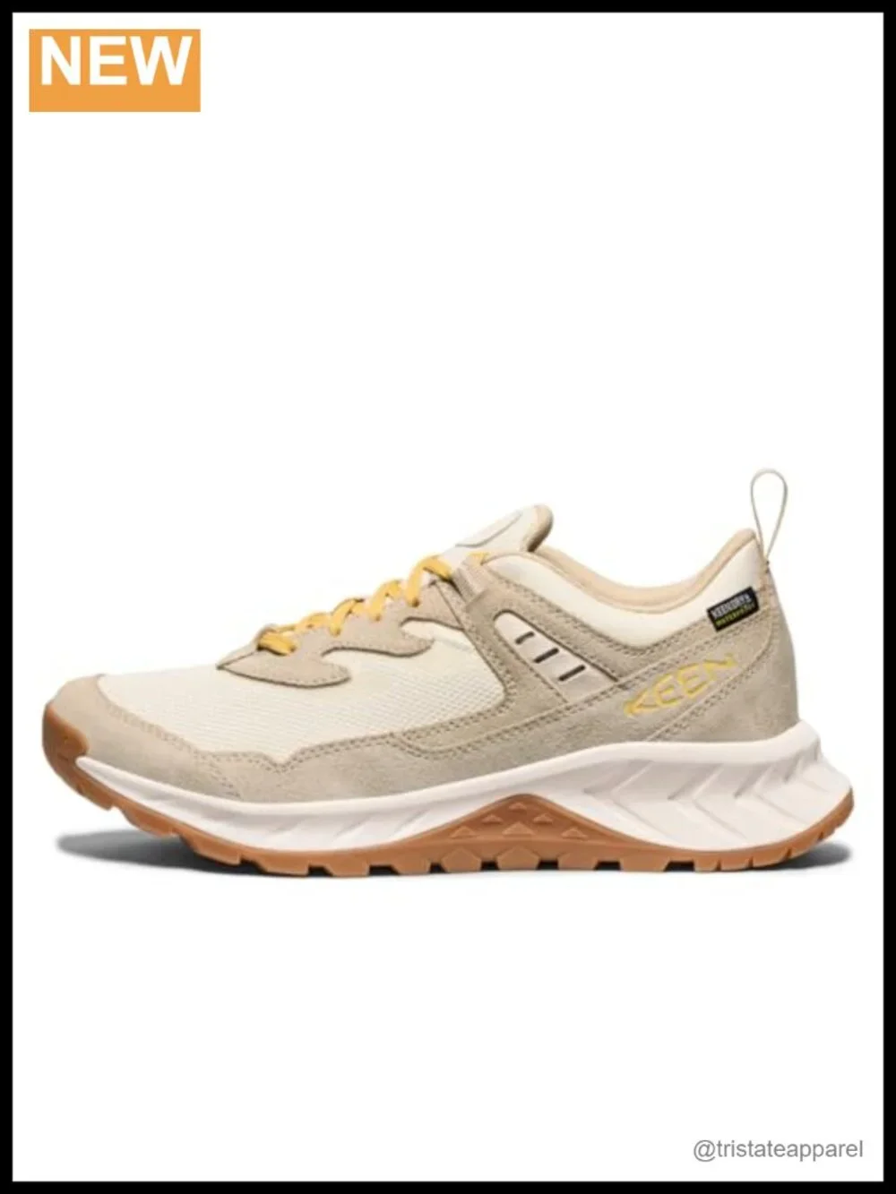 Women's Leather Waterproof Hiking Shoes Lightweight Breathable Lace-Up
